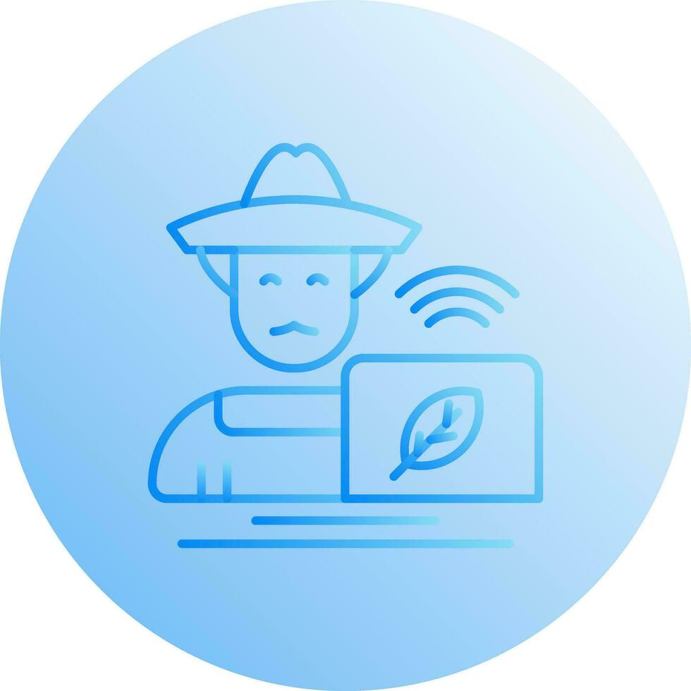 Farmer Vector Icon