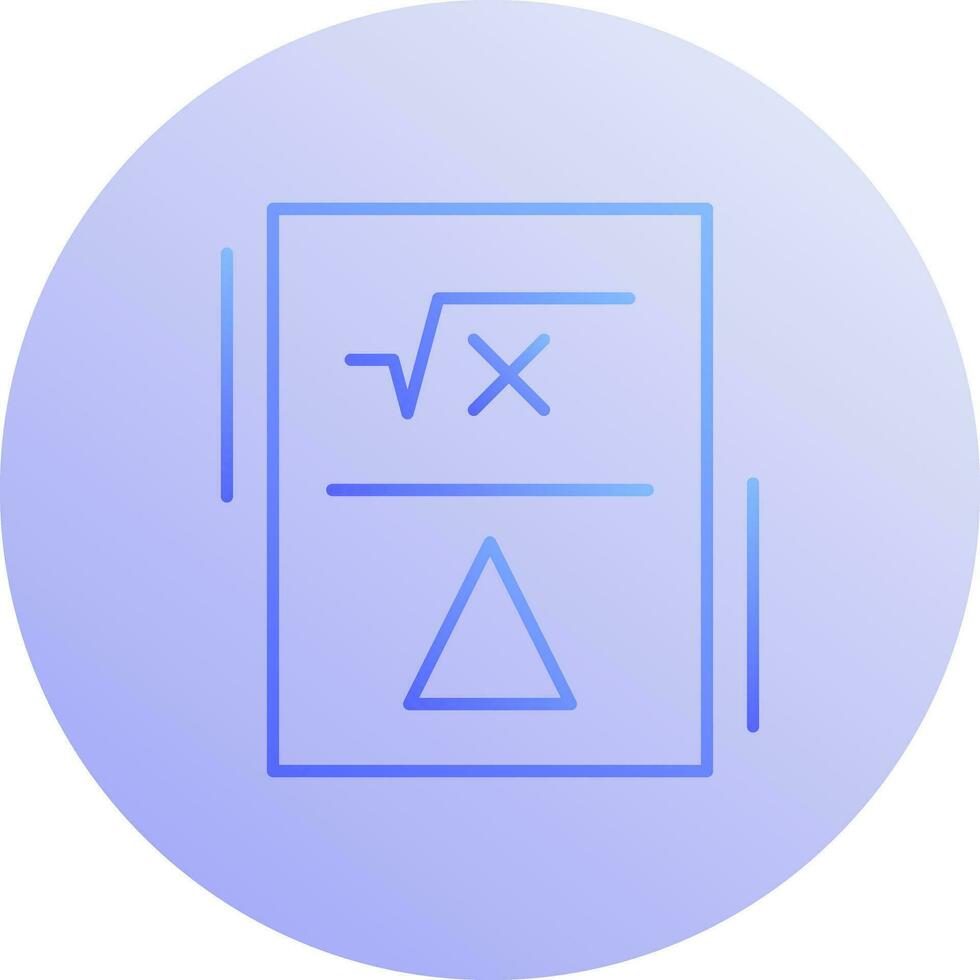 Formula Vector Icon