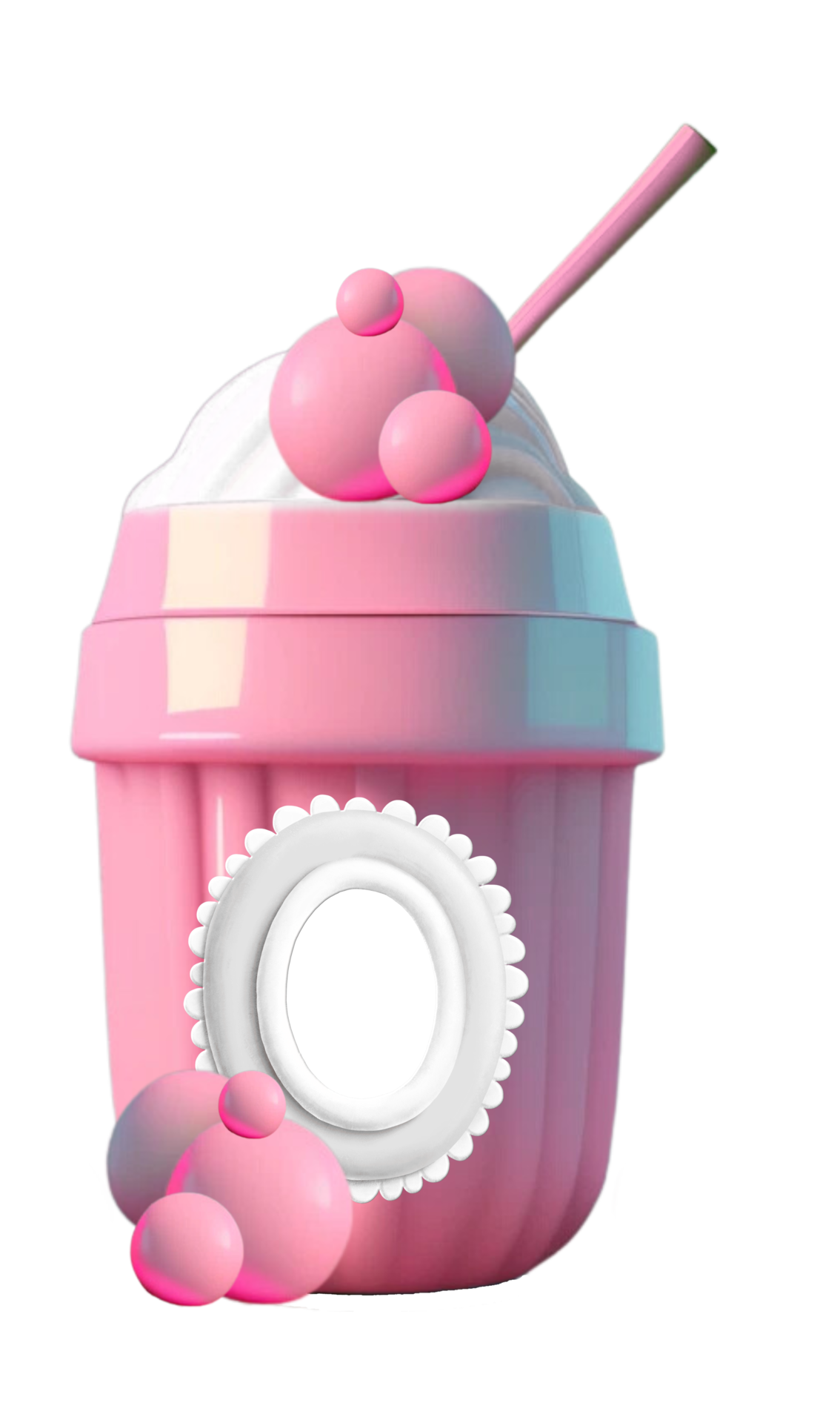 Cute Ice Cream Parlor Milkshake With Frame AI Generated 25034162 PNG cute-ice-cream-parlor-milkshake-with-frame-ai-generated-25034162-png