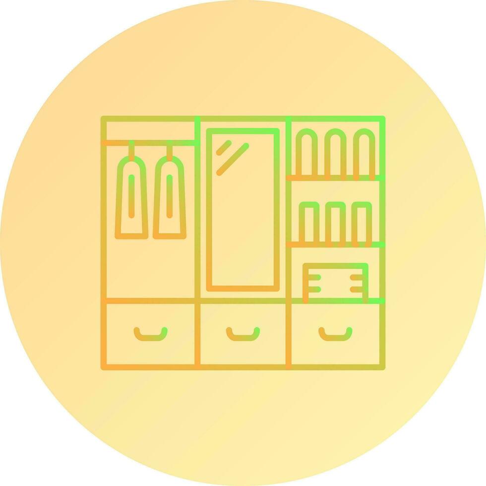Wardrobe Vector Icon