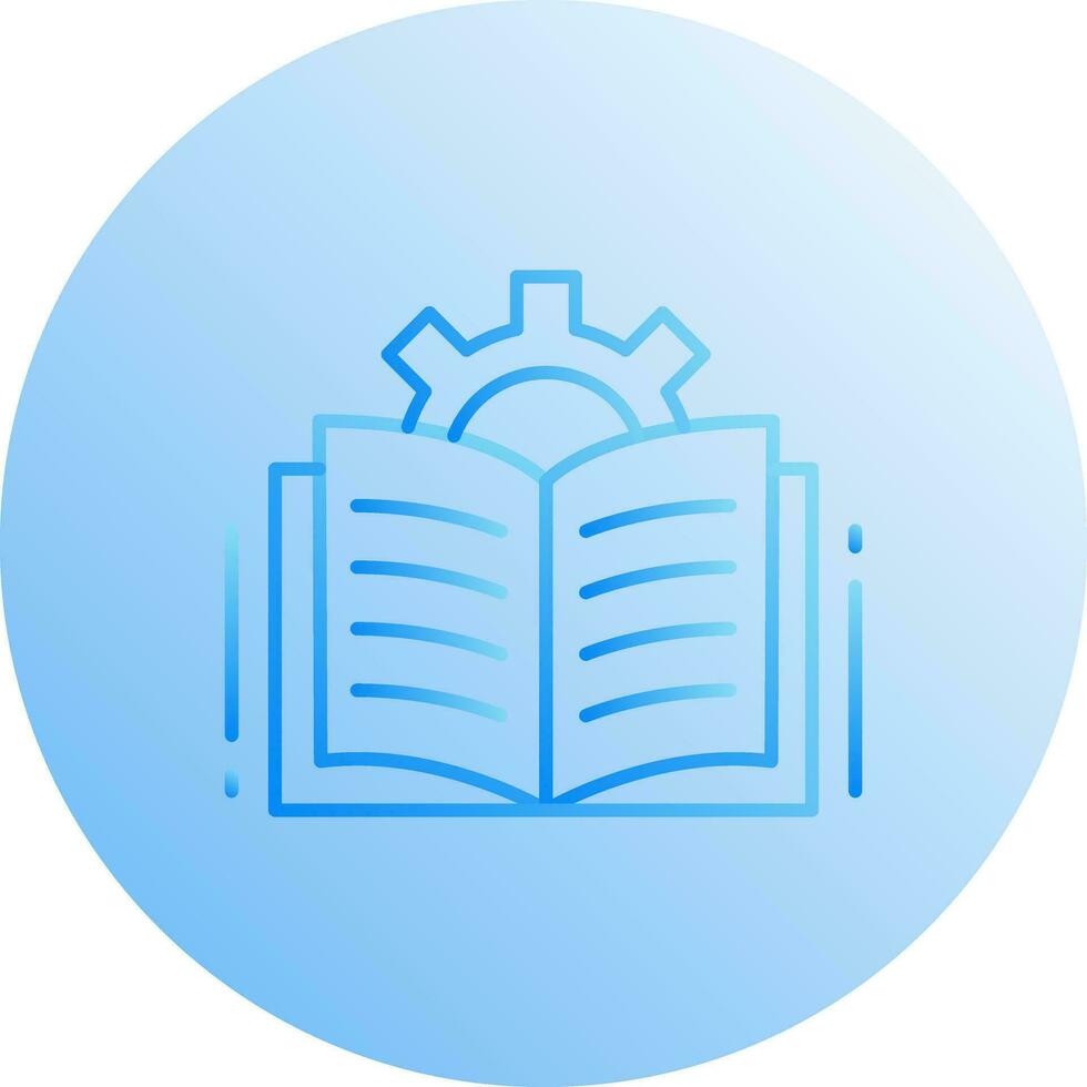 Open Book Vector Icon