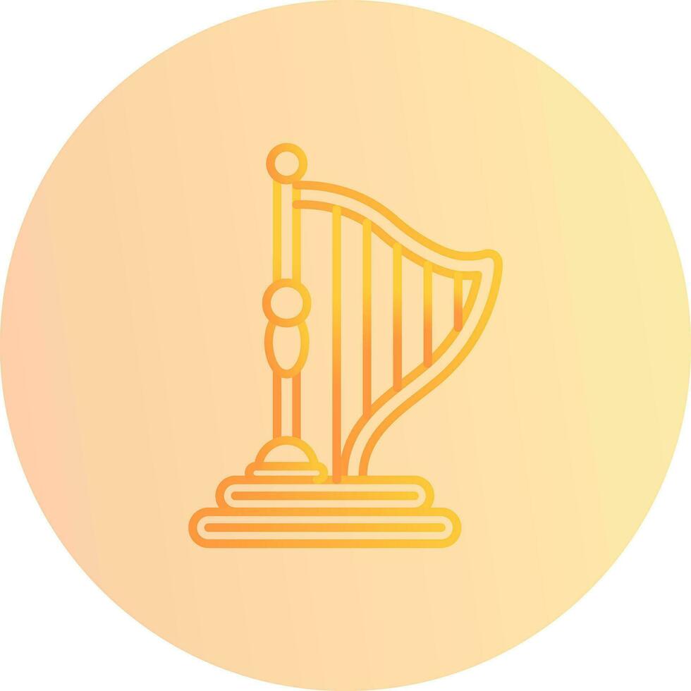 Harp Vector Icon