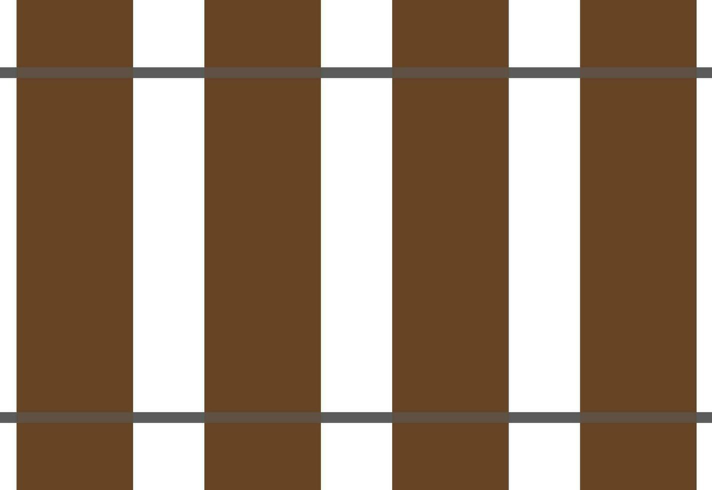 Railway road in brown and white color. vector