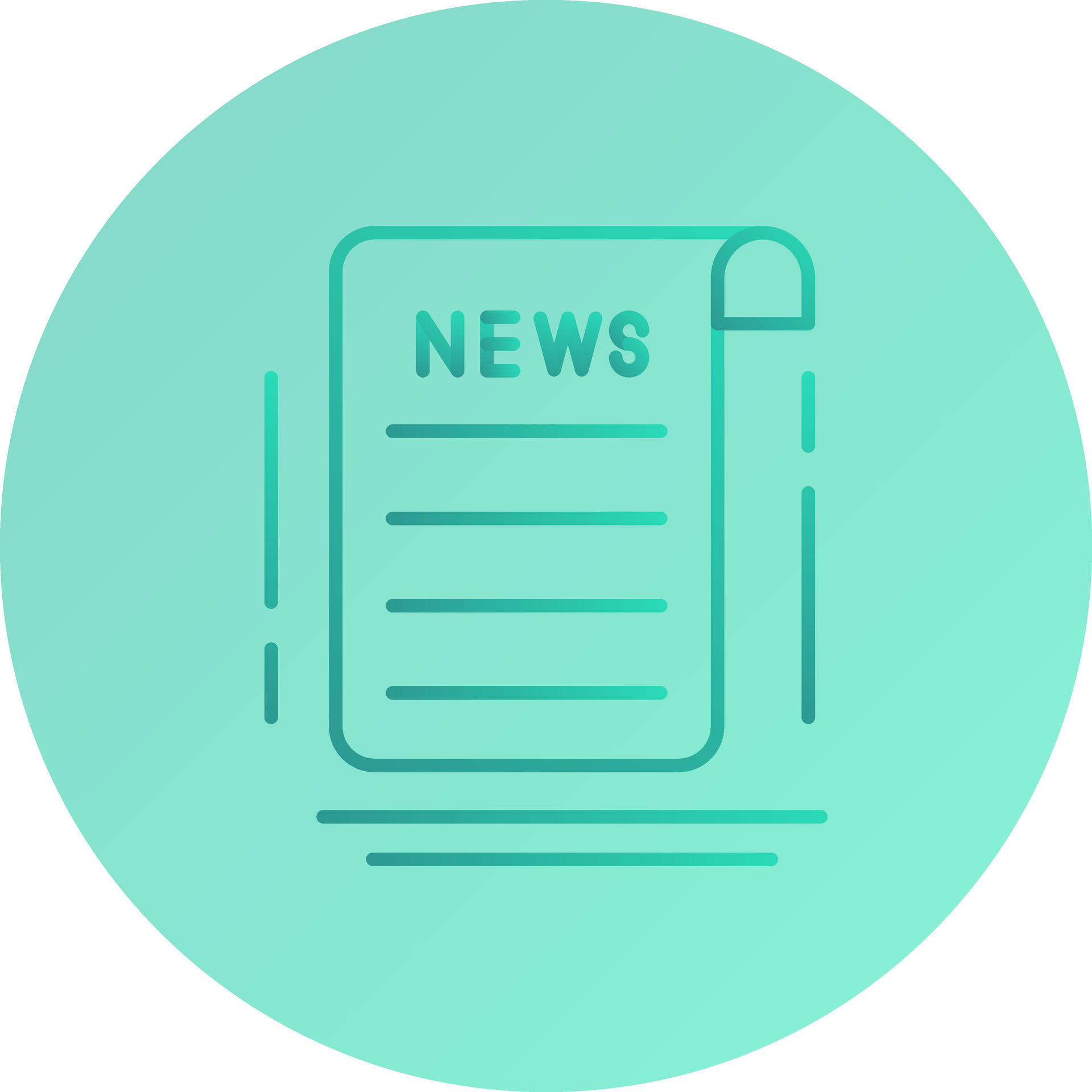 News Vector Icon 25034450 Vector Art at Vecteezy