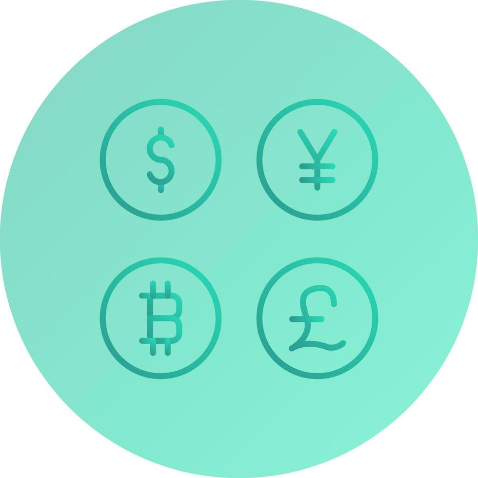 Currency Symbols Vector Icon