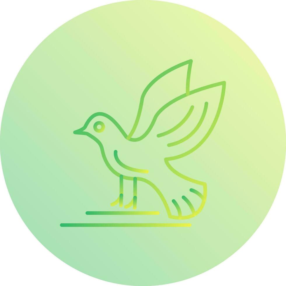 icono de vector de pájaro