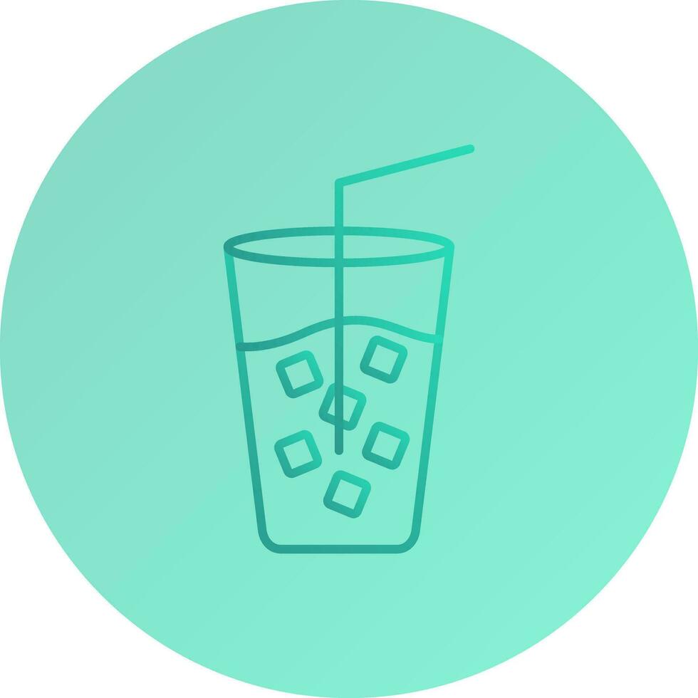 Cold Drink Vector Icon