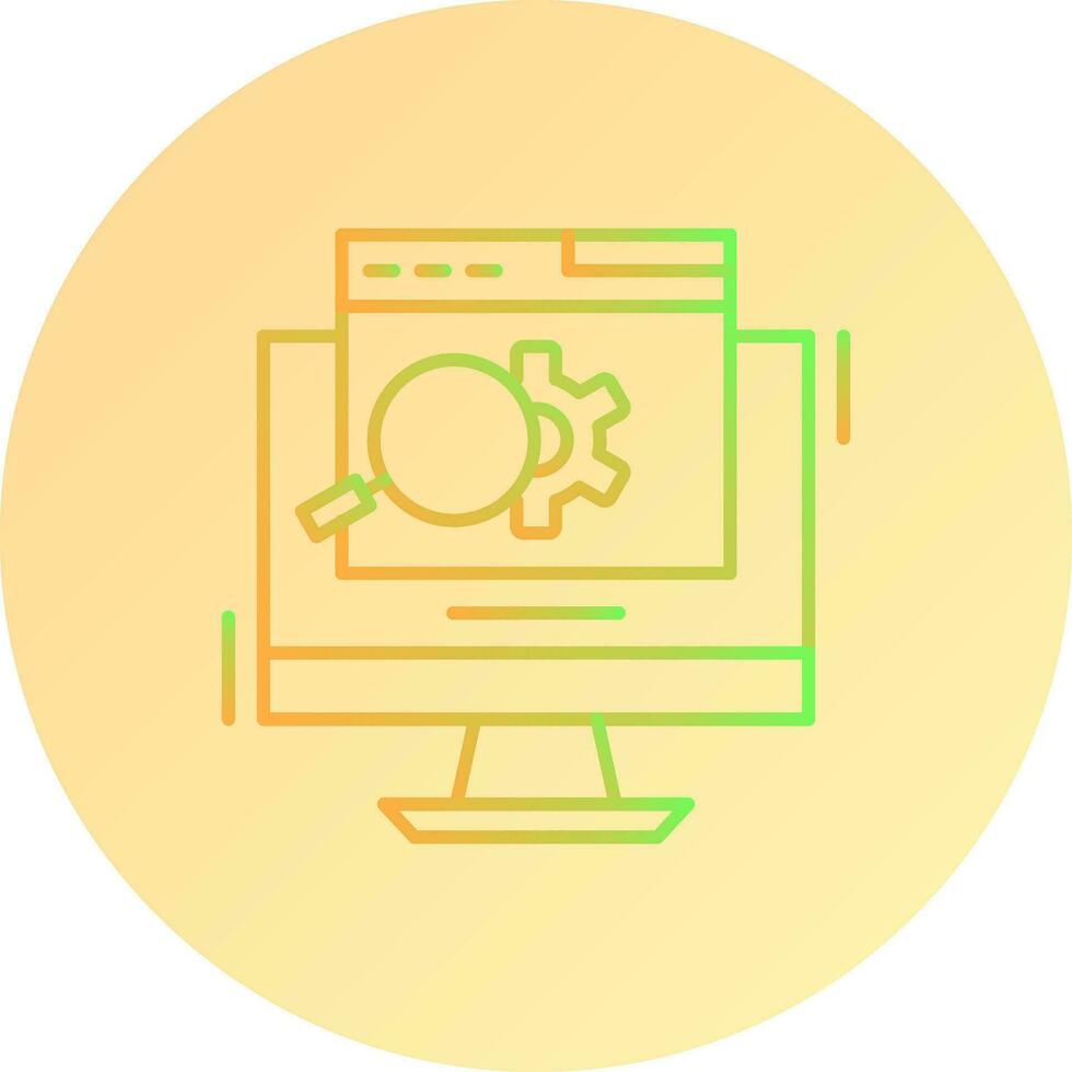 Search Engine Vector Icon