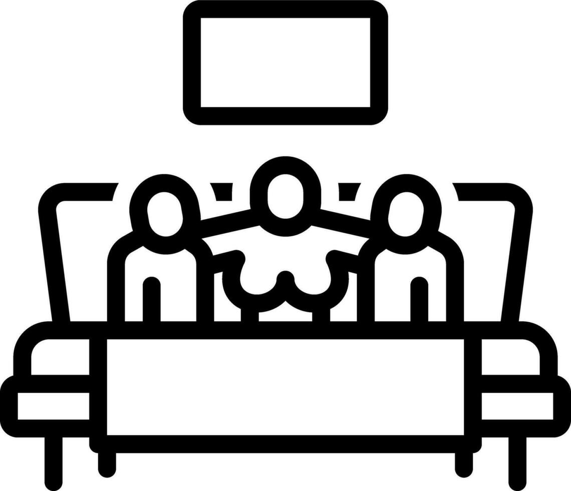 line icon for swingers vector
