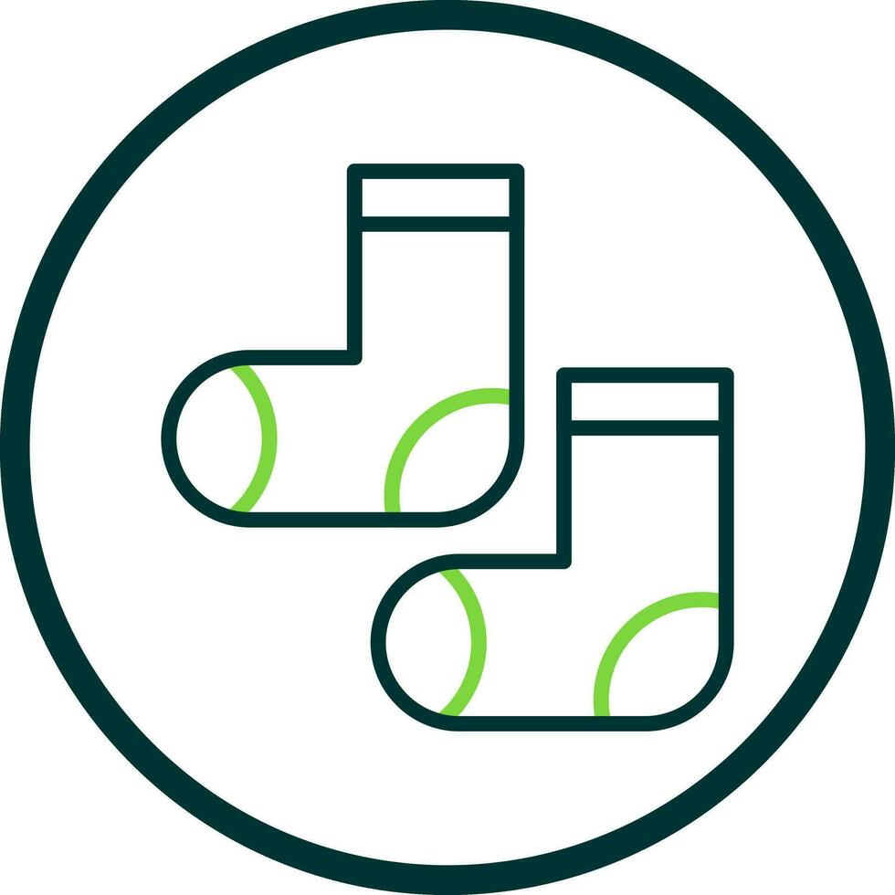 Socks Vector Icon Design