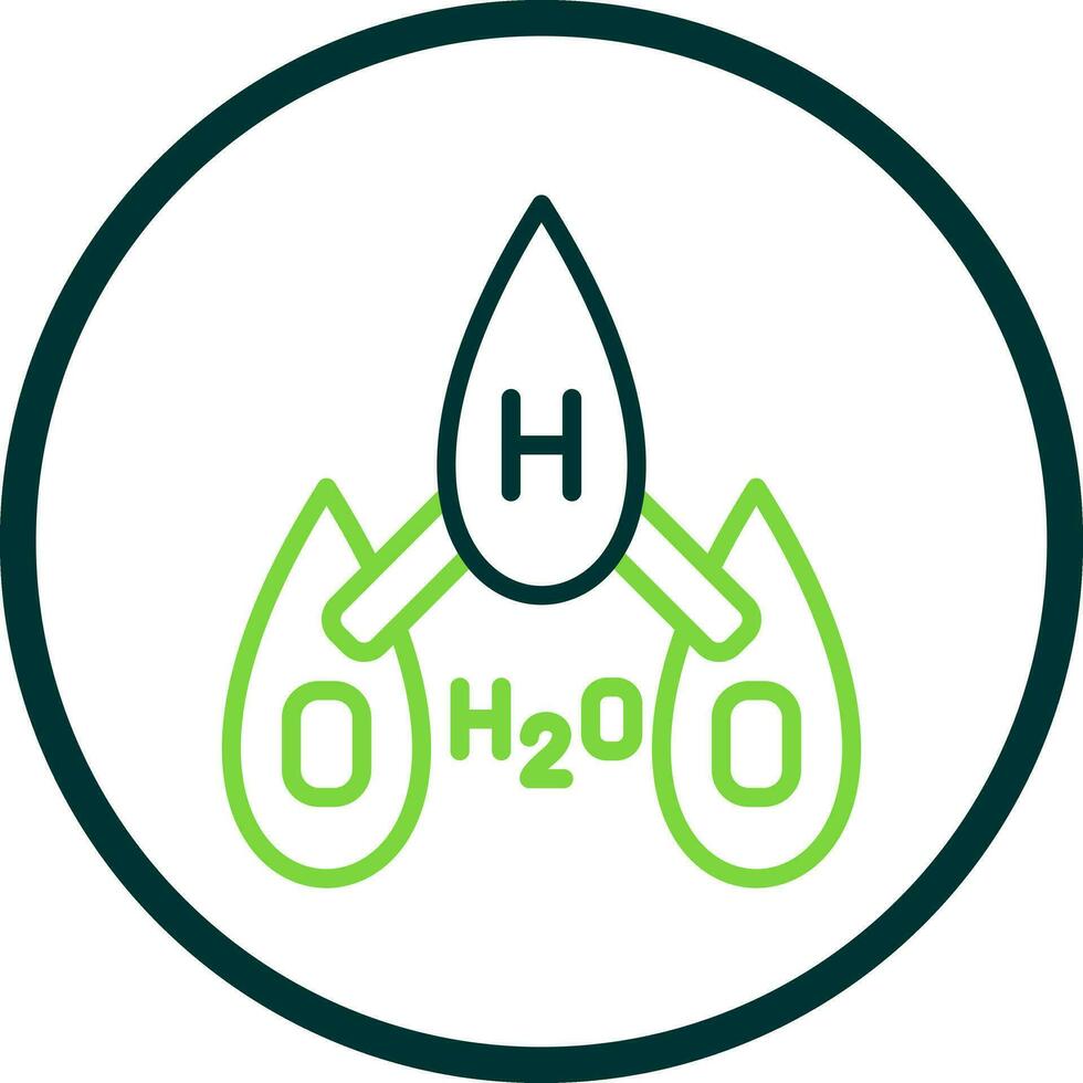 H2o Vector Icon Design