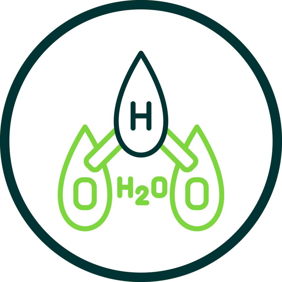 H2o Vector Icon Design