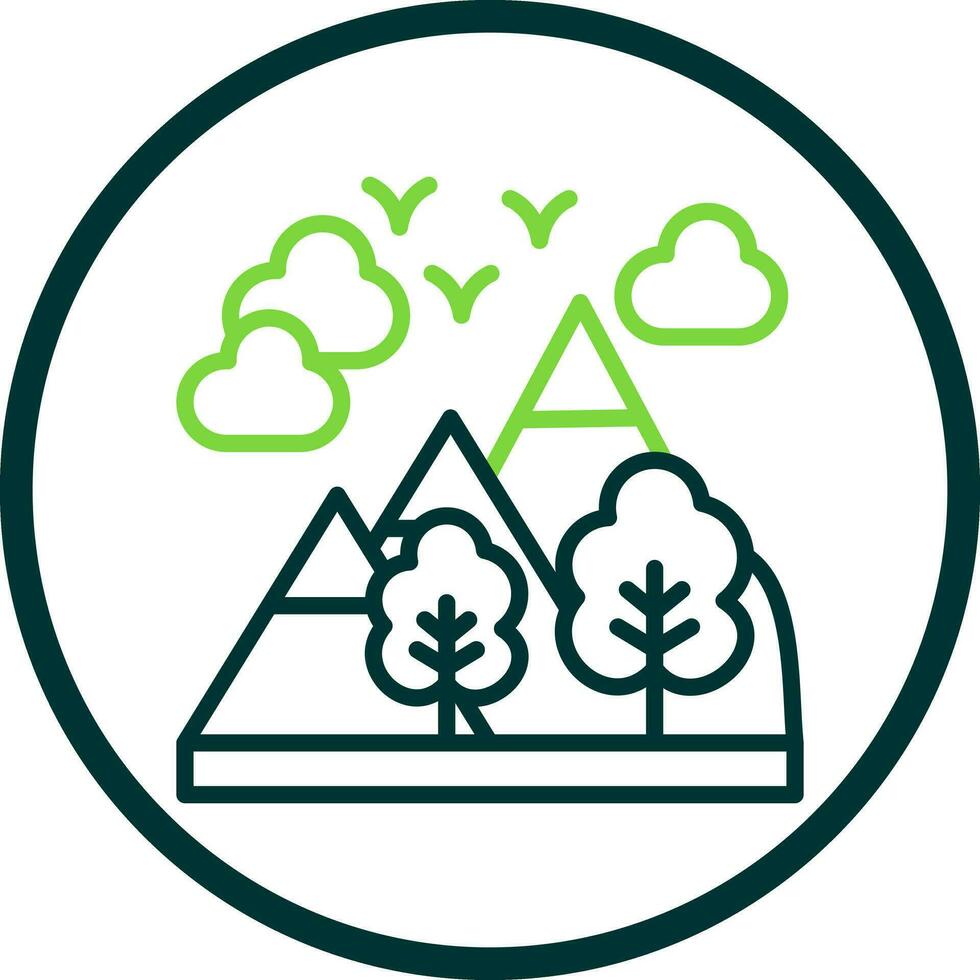 Alps Vector Icon Design