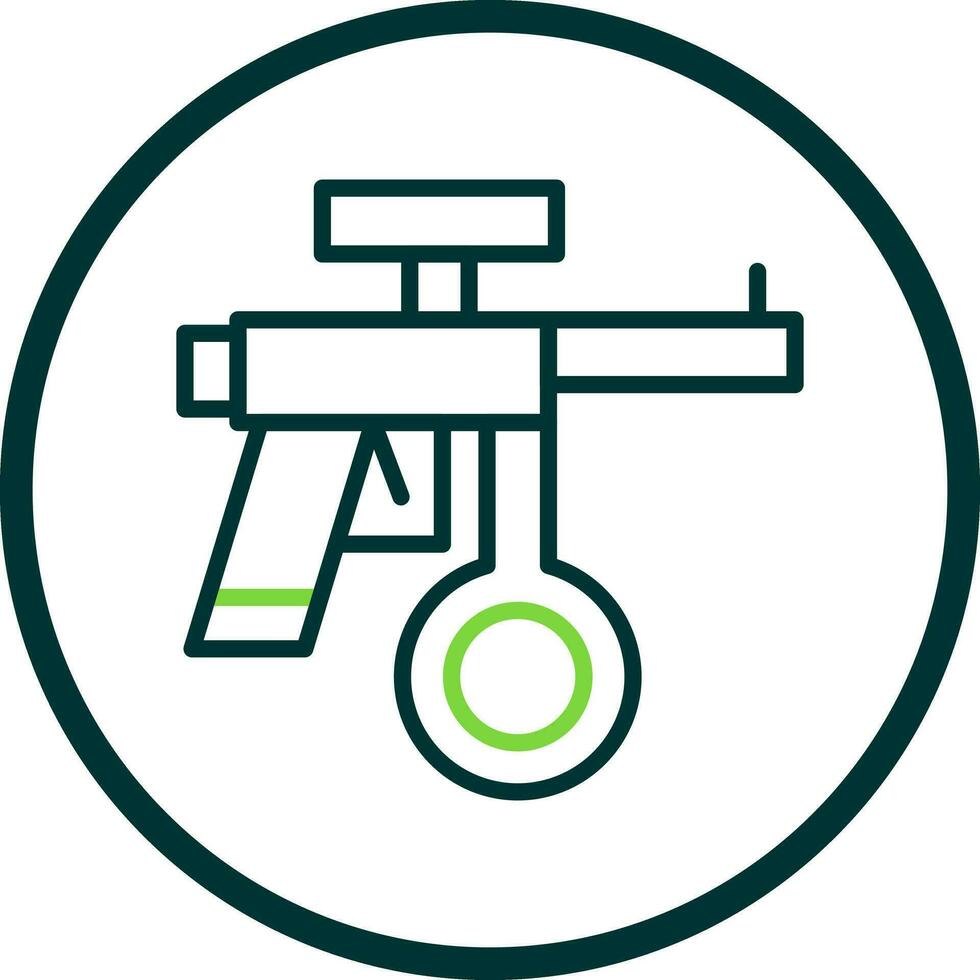 Paintball Vector Icon Design