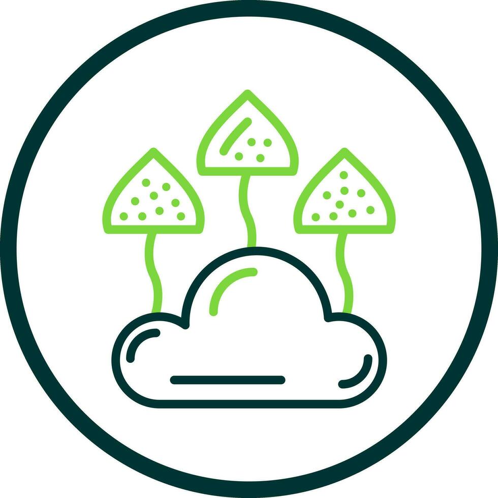 Fungus Vector Icon Design