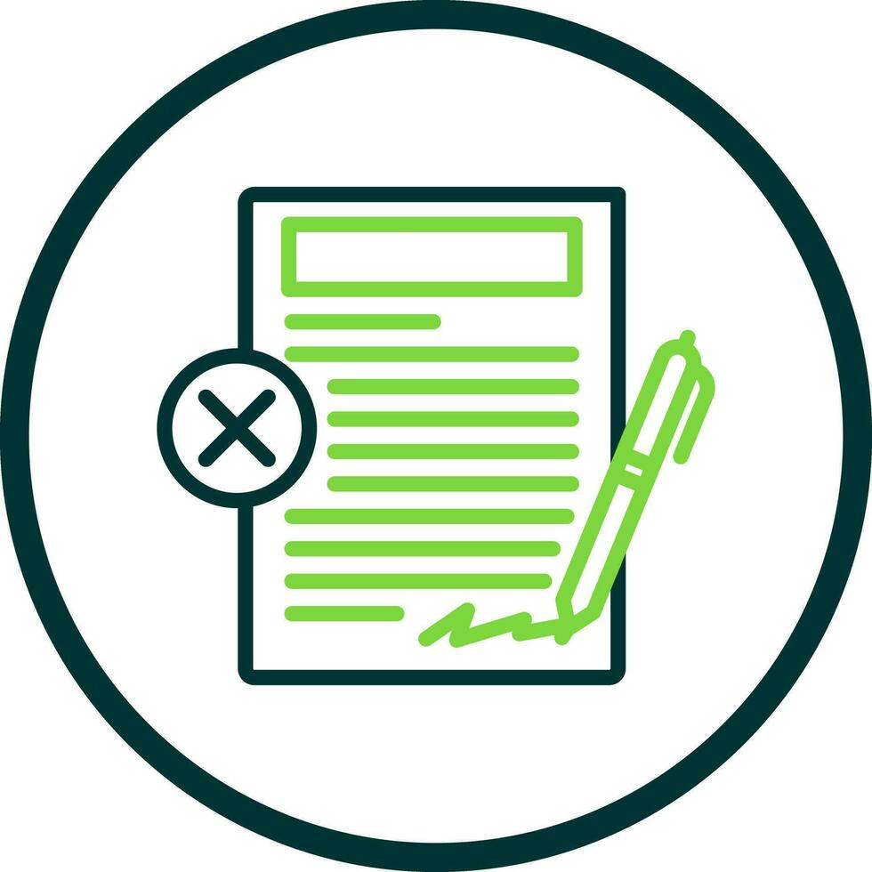 Disagreement Vector Icon Design