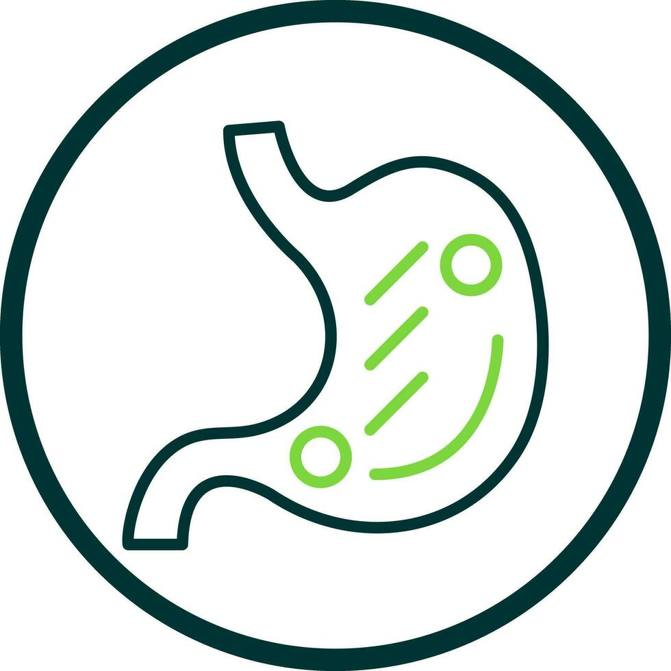 Stomach Vector Icon Design