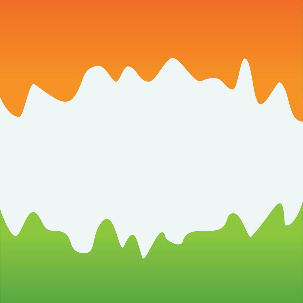 Beautiful Indian flag color background. vector