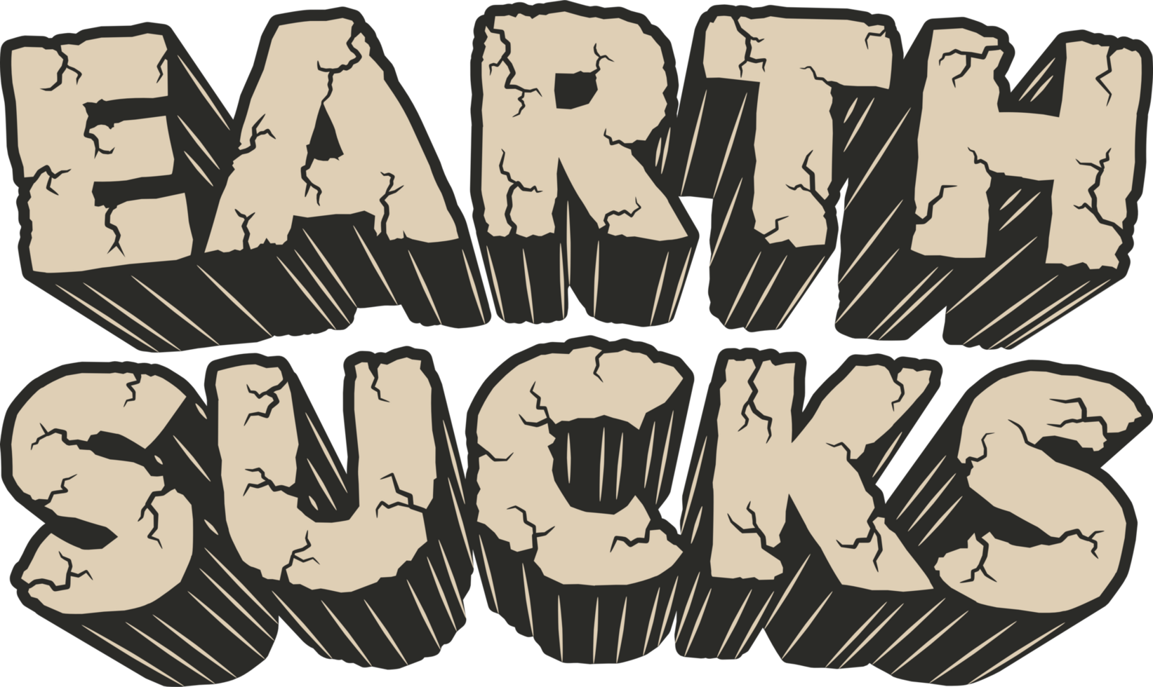 tierra apesta, extraterrestre y OVNI tipografía citar diseño. png
