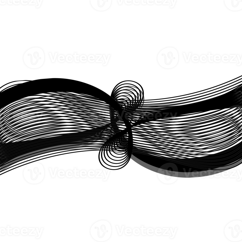 abstract wavy lines png