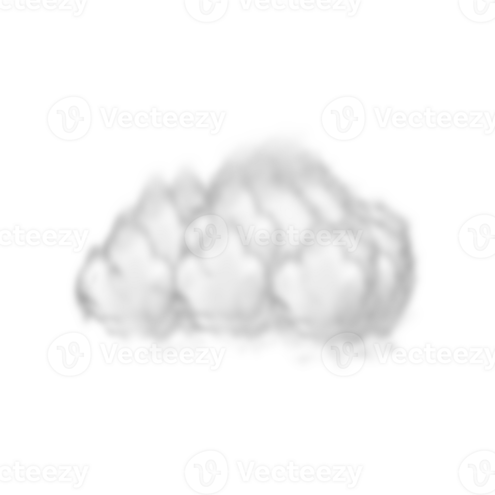 white clouds isolated png