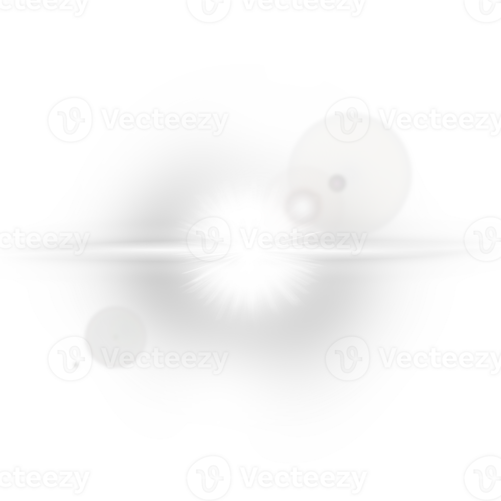 Weiß Strahlen glühen Licht bewirken png