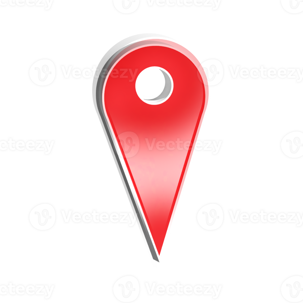 red map pointer png