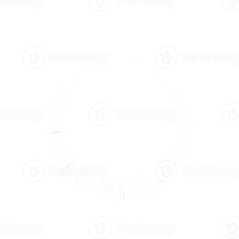 white rays glow light effect png