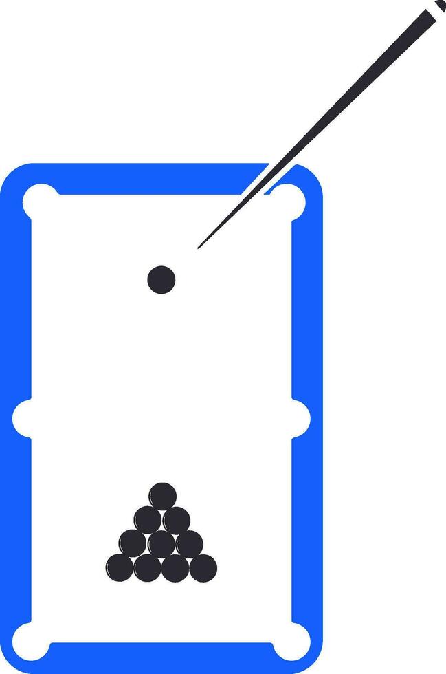 Billiard Pool Table. vector