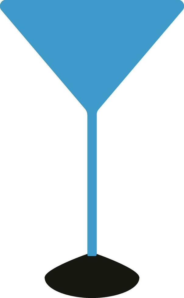 Illustration of a Cocktail Glass. vector