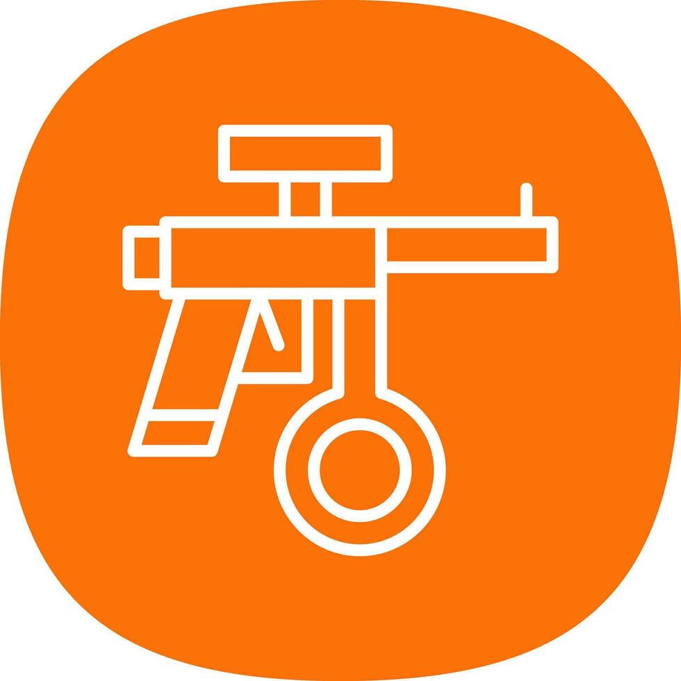 Paintball Vector Icon Design