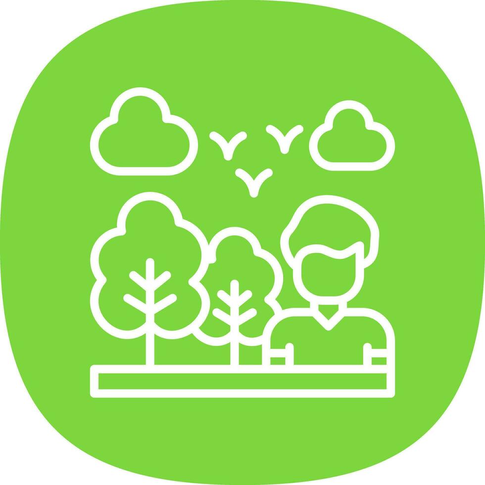 Adventurer Vector Icon Design