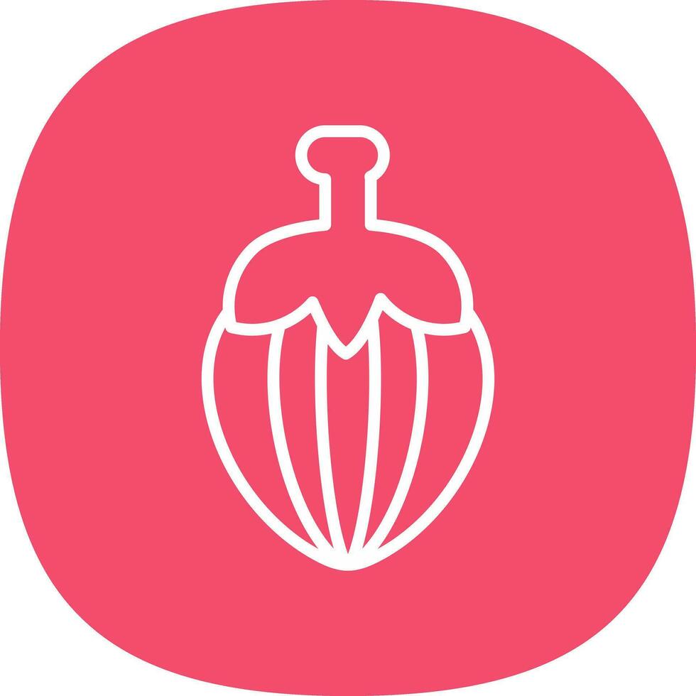 Hazelnut Vector Icon Design