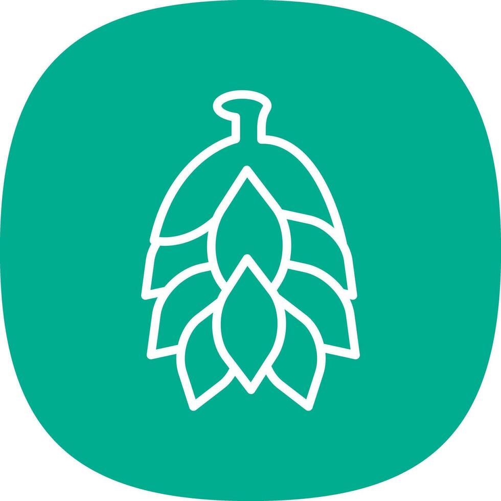 Hop Vector Icon Design