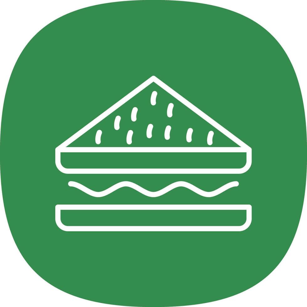 Sandwich Vector Icon Design