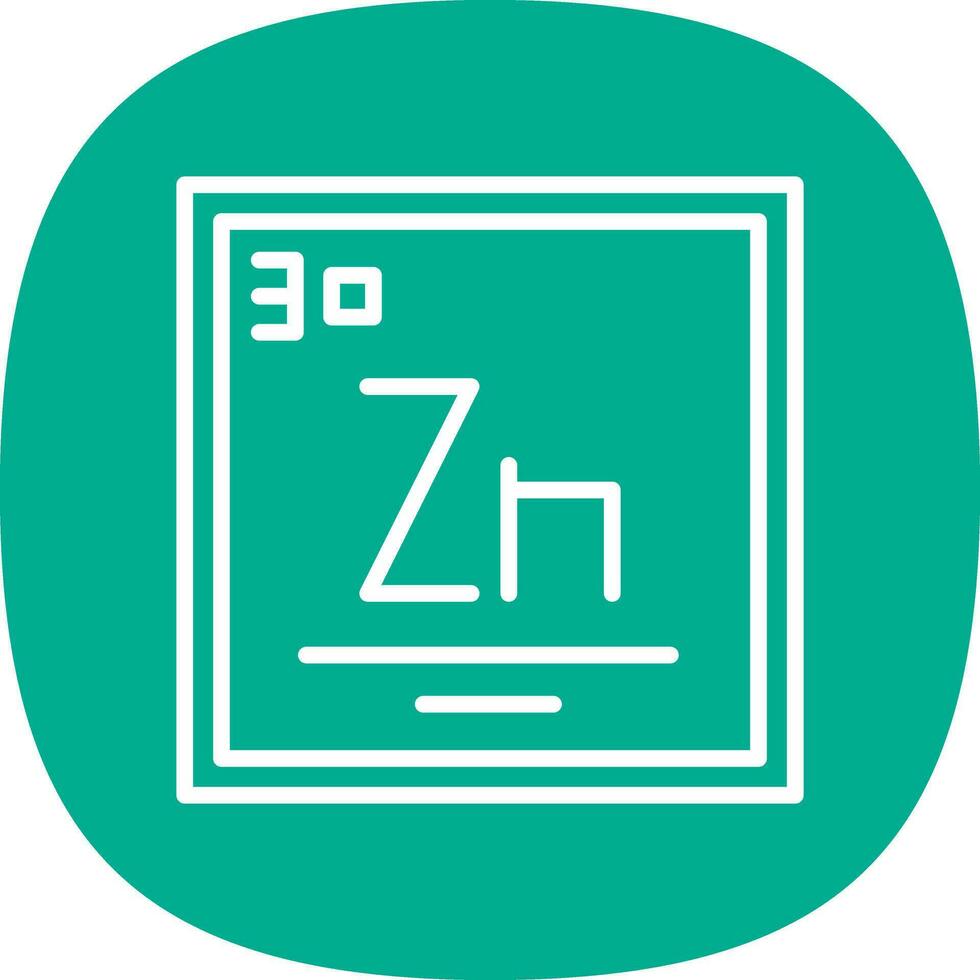 Zinc Vector Icon Design