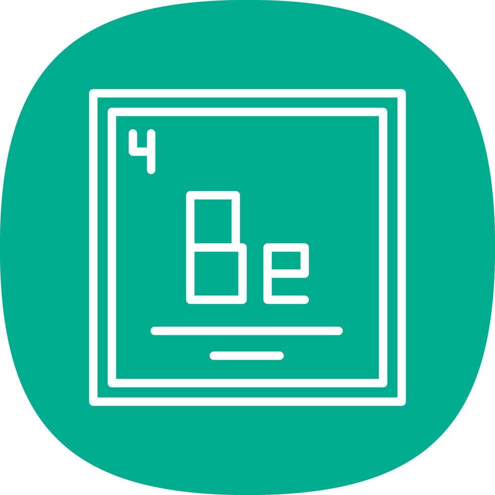 Beryllium Vector Icon Design