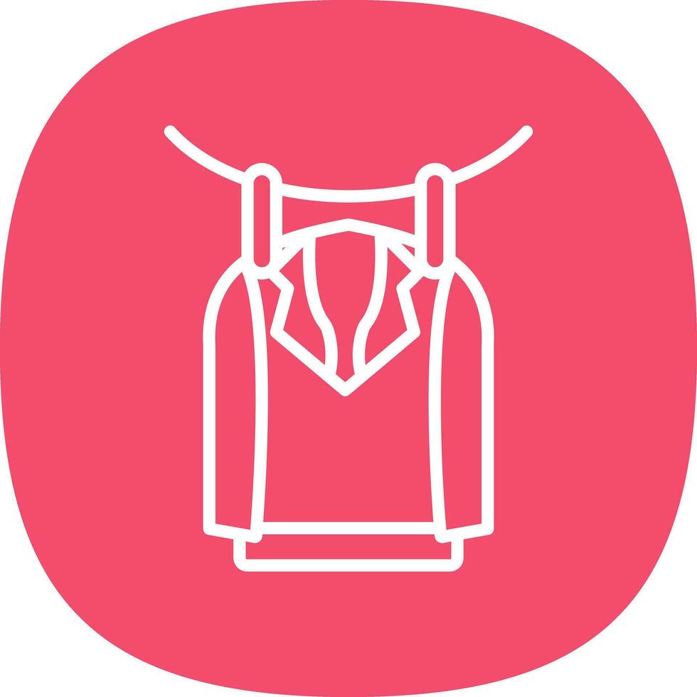 Clean clothes Vector Icon Design