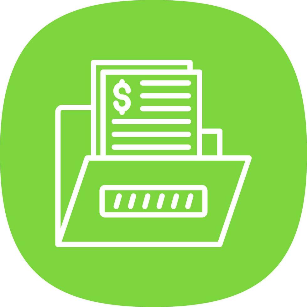 Dossier Vector Icon Design