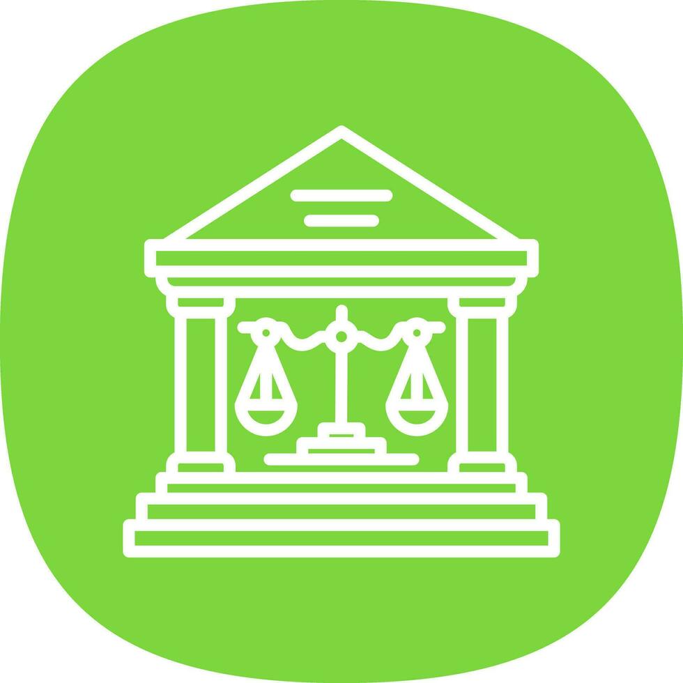 Supreme court Vector Icon Design