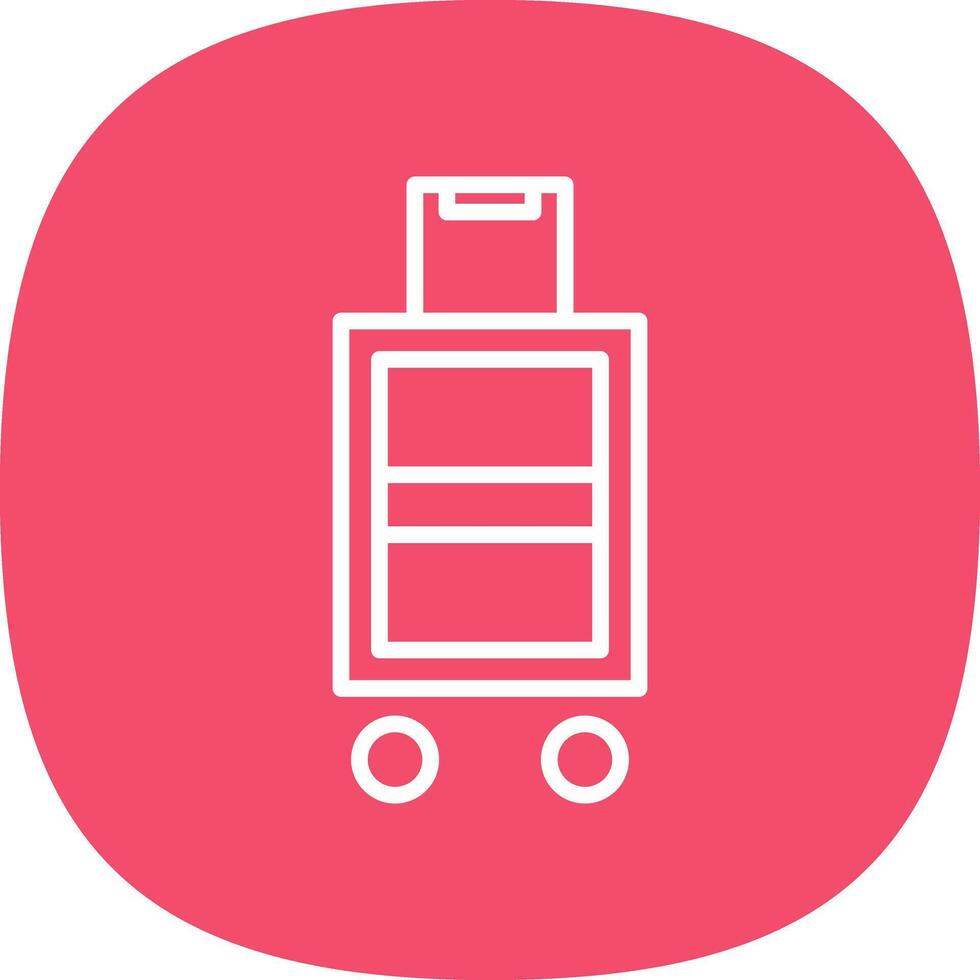 Luggage Vector Icon Design