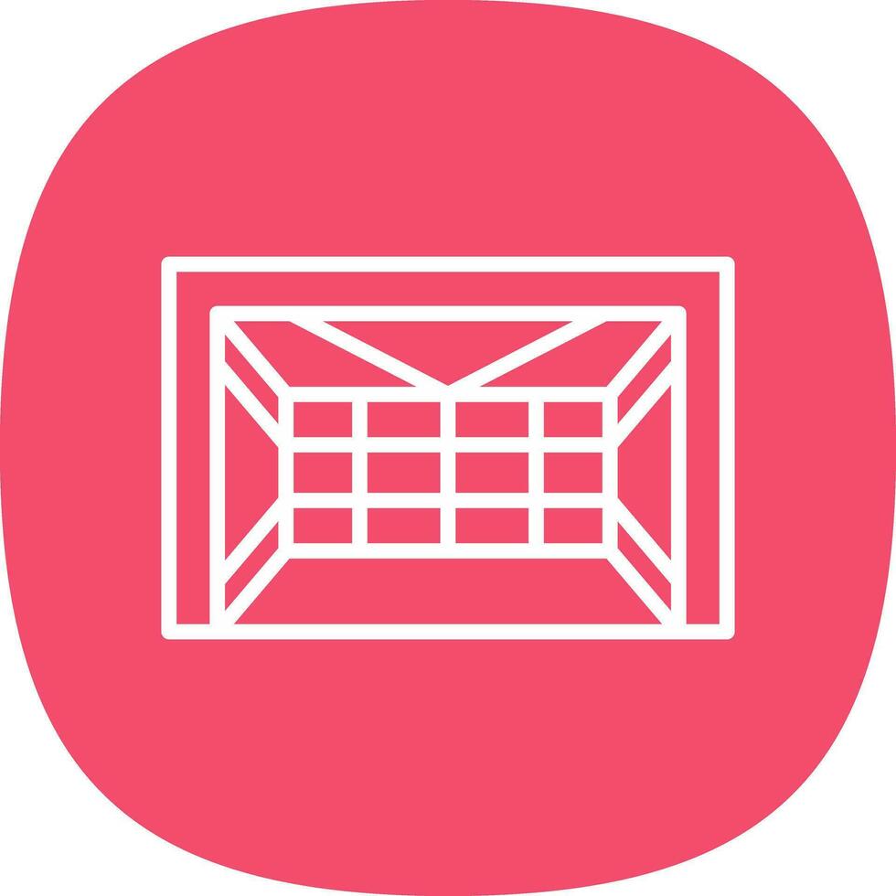 Goal box Vector Icon Design