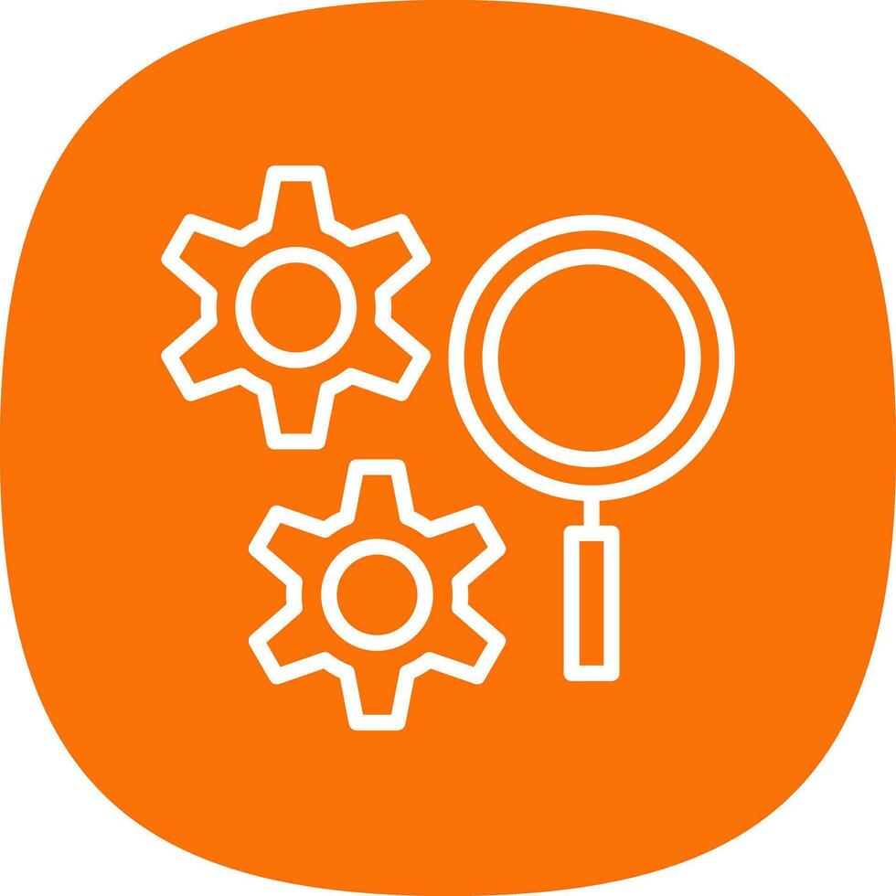 Search engine Vector Icon Design