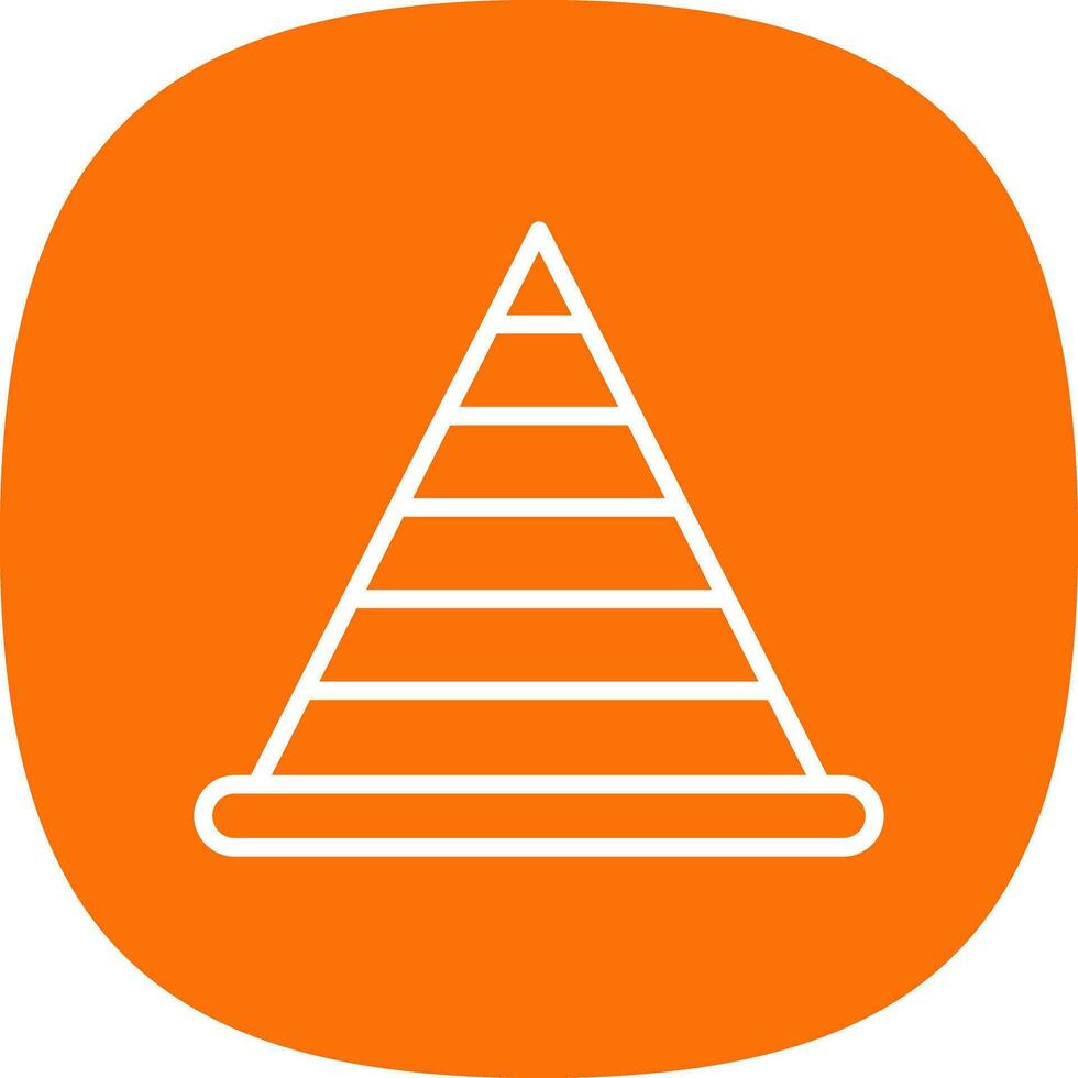 Pyramid Vector Icon Design