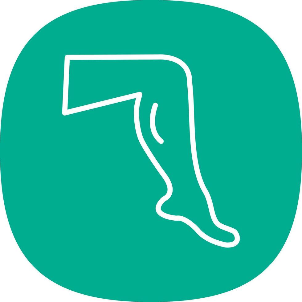 Leg Vector Icon Design