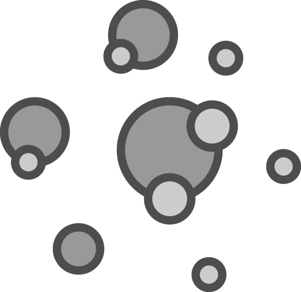 Bubbles Vector Icon Design