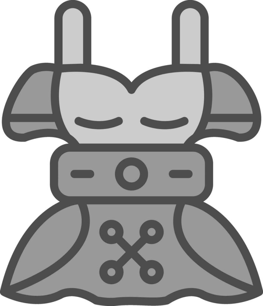 Dirndl Vector Icon Design