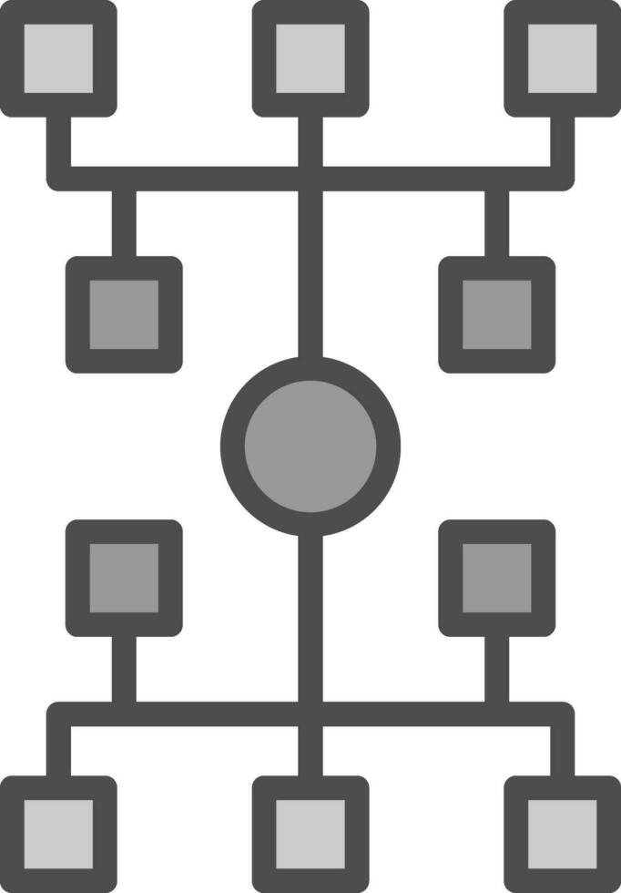 Algorithm Vector Icon Design