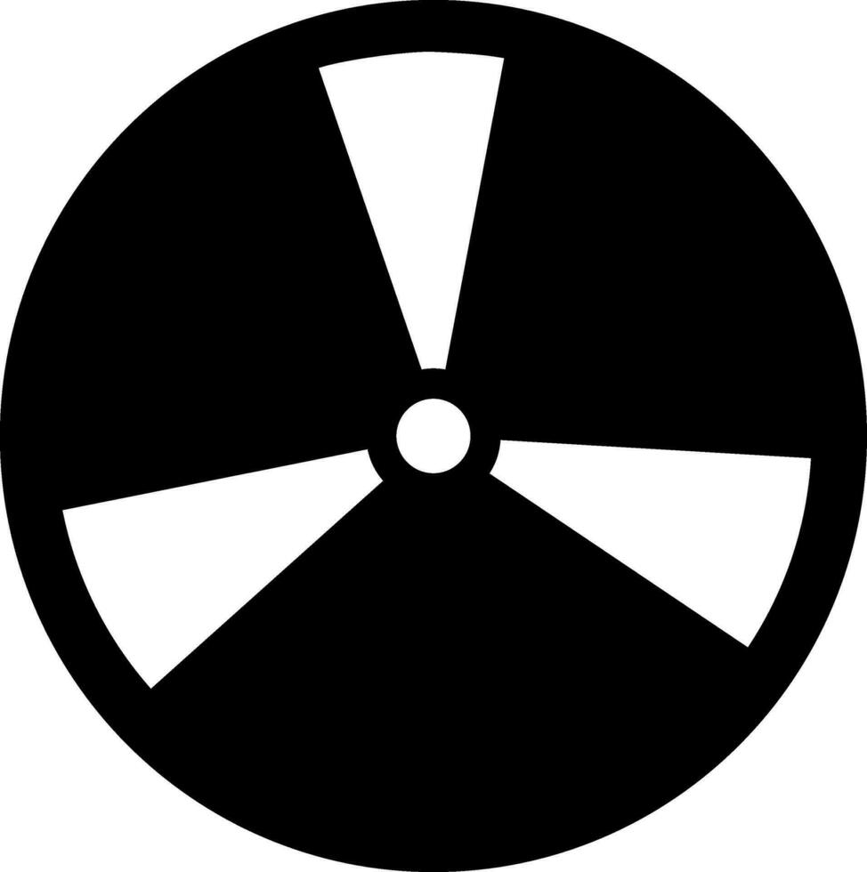 Vector CD or DVD glyph icon or symbol.