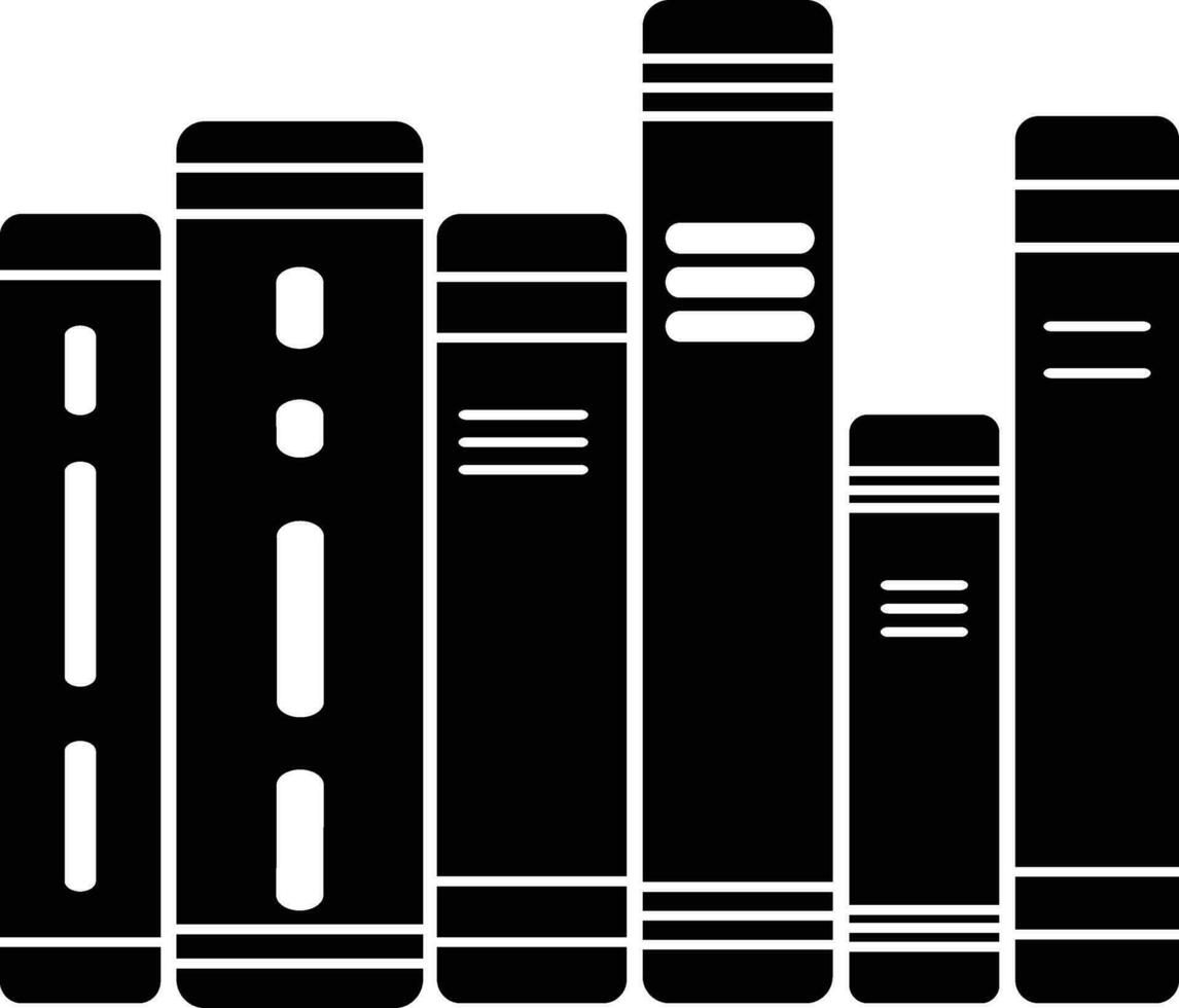 Illustration of books icon. vector